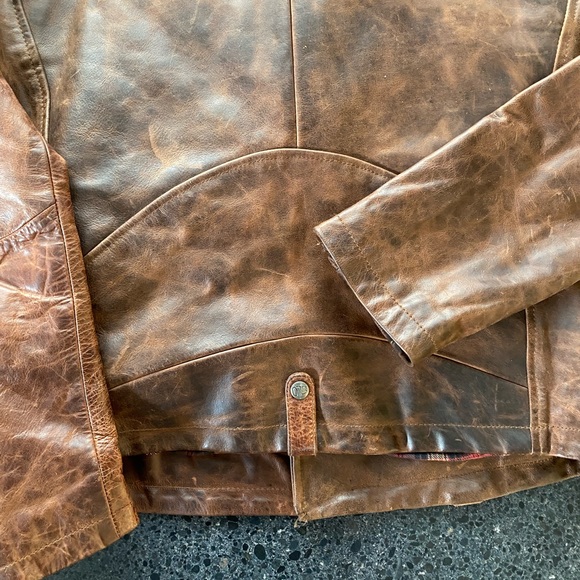 D73 Leather Biker Jacket - Picture 6 of 6